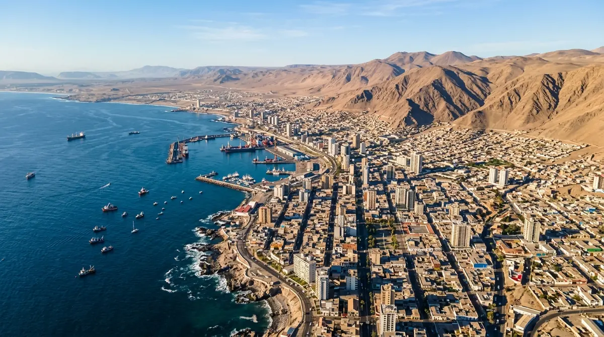 Cobertura geográfica CoreService — Antofagasta y norte de Chile