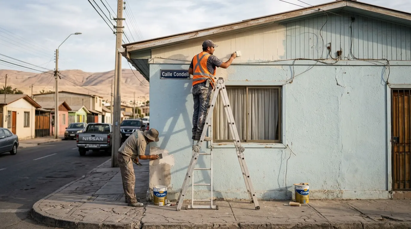Trabajo en faena — Residencial