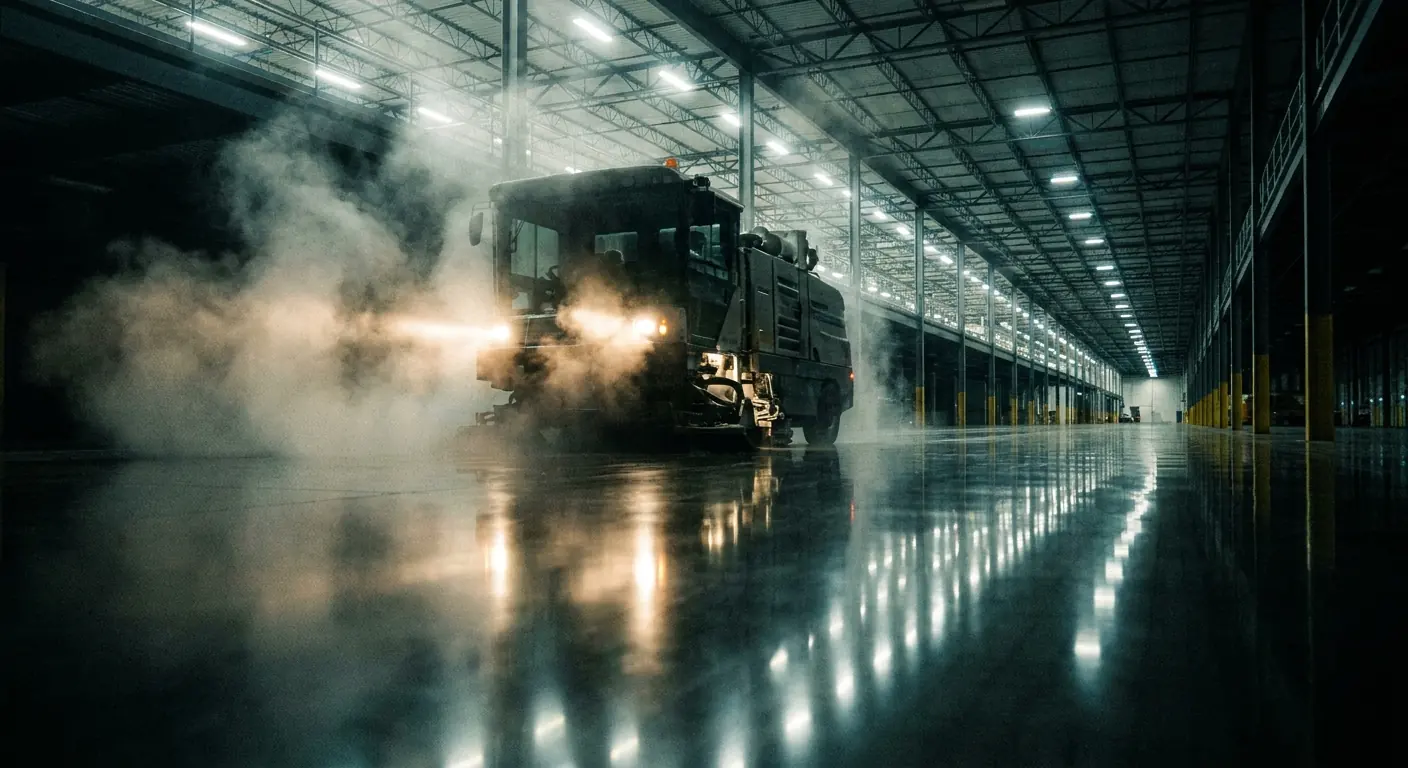 Aseo Industrial — servicio en ejecución